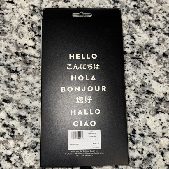 NWT! Kate Spade Coffee Break Case - iPhone 15 Pro - Picture 4 of 5